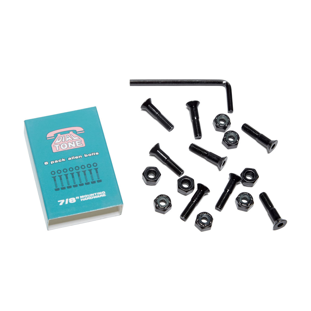 Dial Tone Matchbook Bolts Allen Hardware - 7/8” image 1