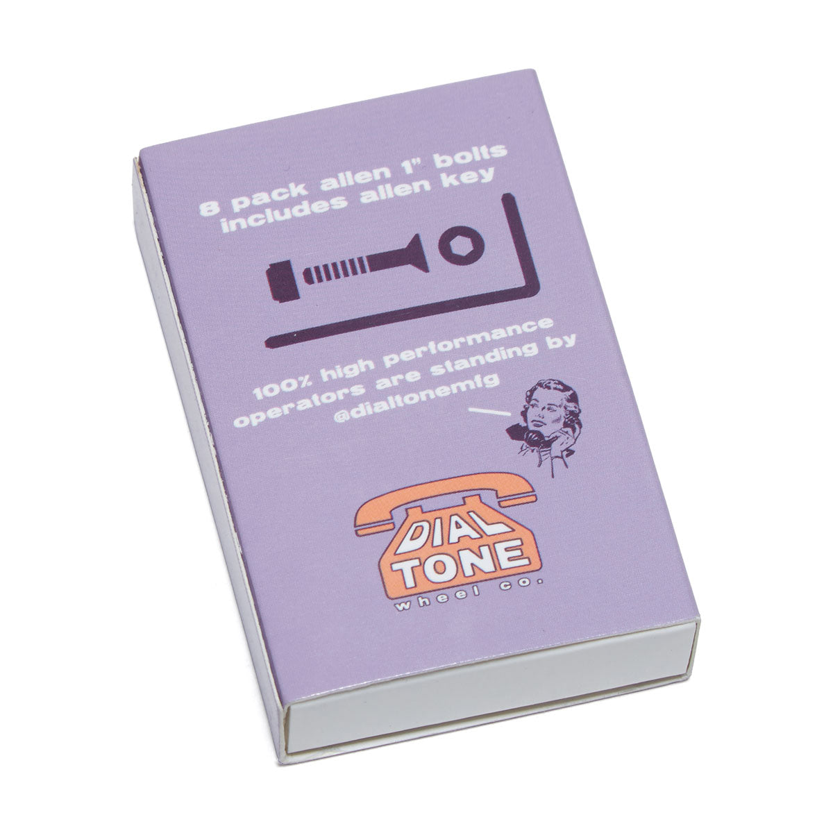 Dial Tone Matchbook Bolts Allen Hardware - 1” image 3
