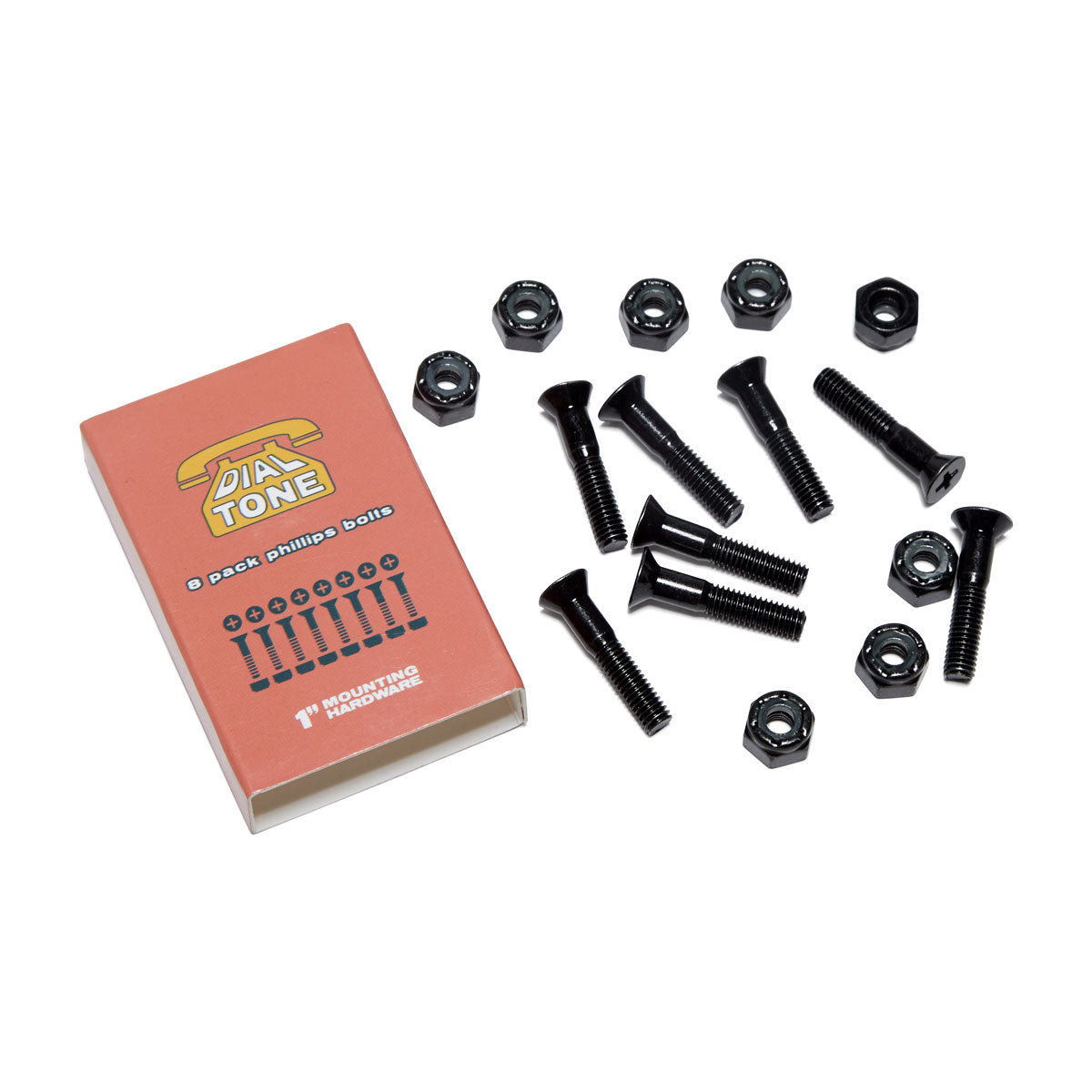 Dial Tone Matchbook Bolts Phillips Hardware - 1” image 1