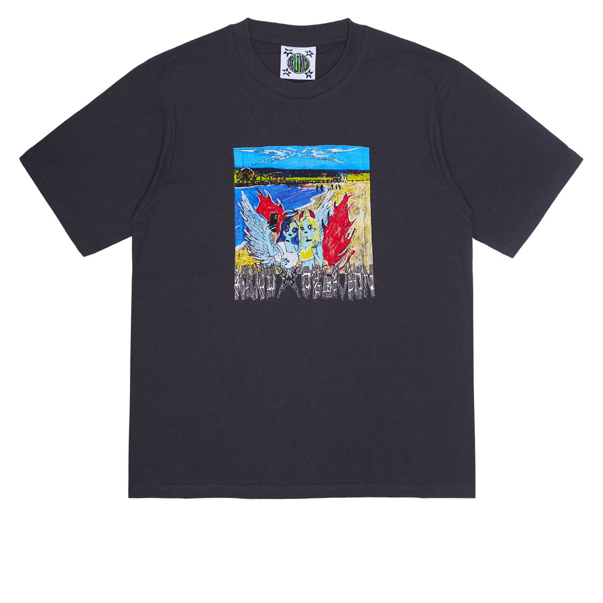 WKND x Oblivion Beach Girls T-Shirt - Muted Navy image 1