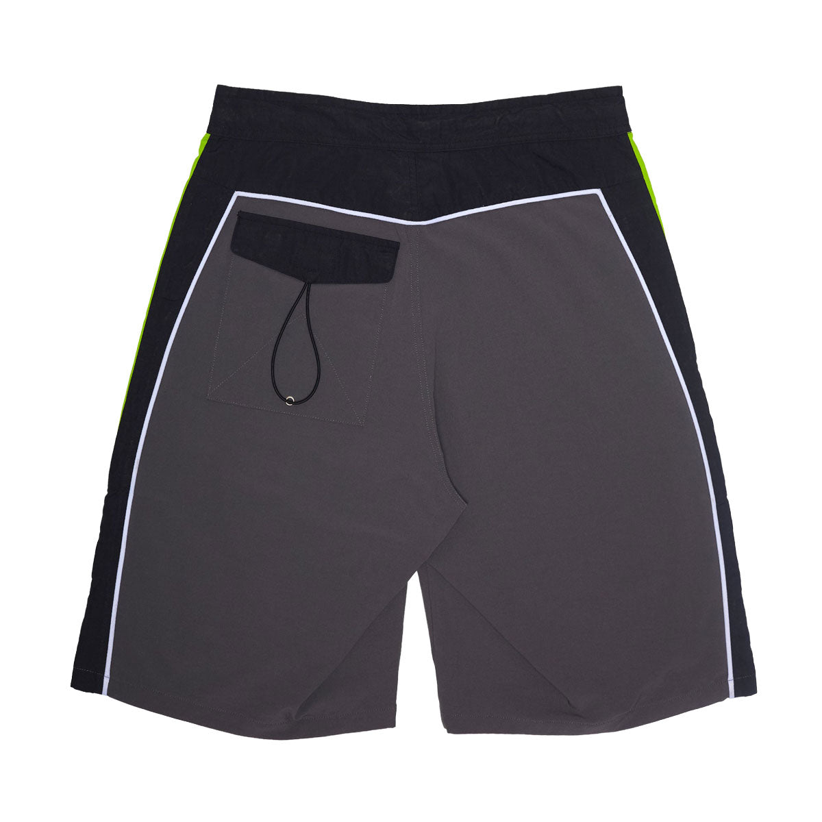 WKND x Oblivion Tubes Boardshorts - Charcoal/Green image 2