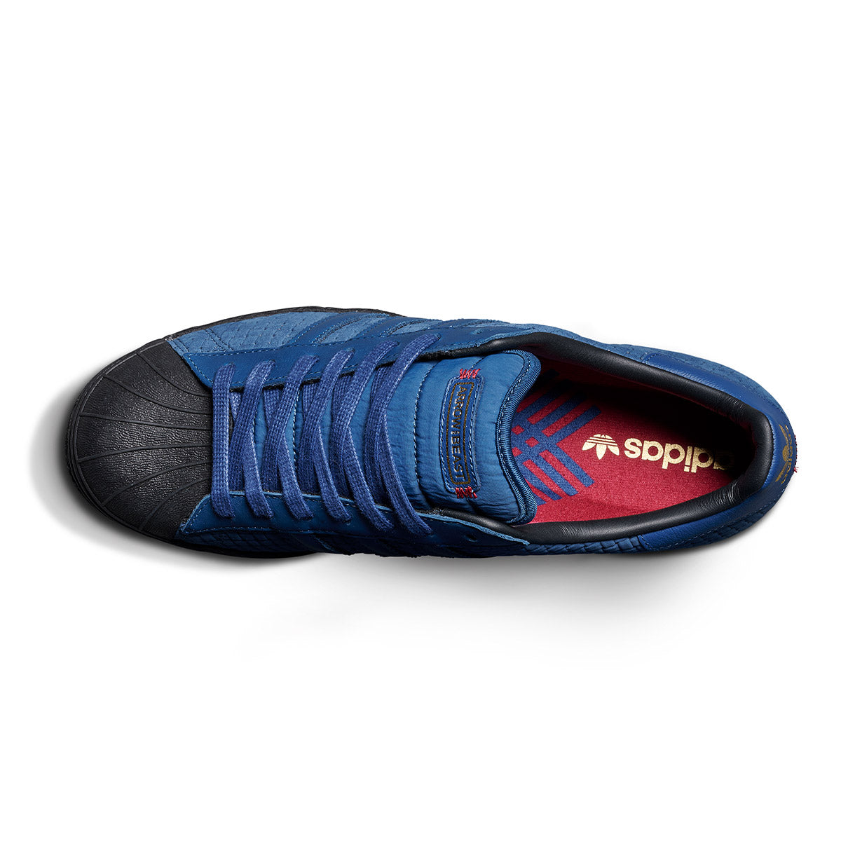 Adidas x Arrow & Beast Superstar ADV Shoes - Night Marine/Core Black image 3