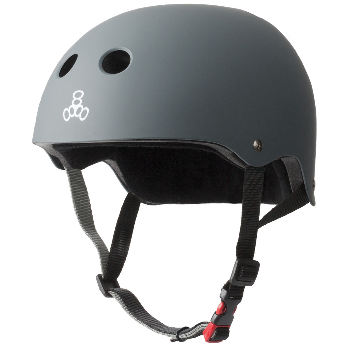 Triple Eight Certified Sweatsaver Helmet - Carbon Rubber image 1