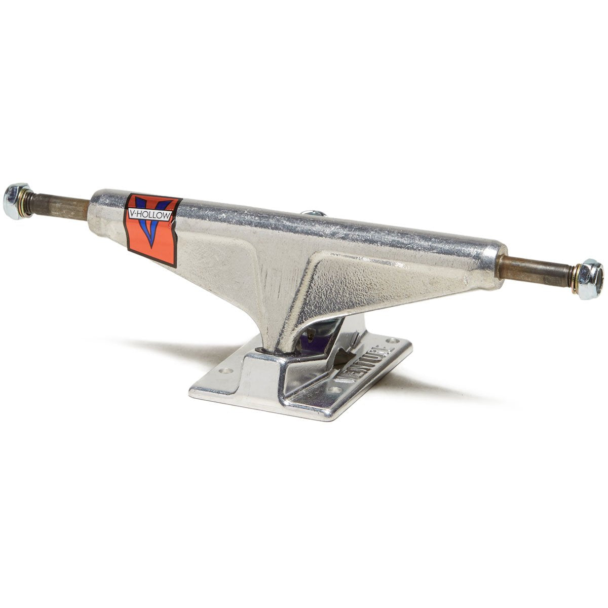 Venture All Polished V-Hollow Skateboard Trucks - 5.8 Hi image 1
