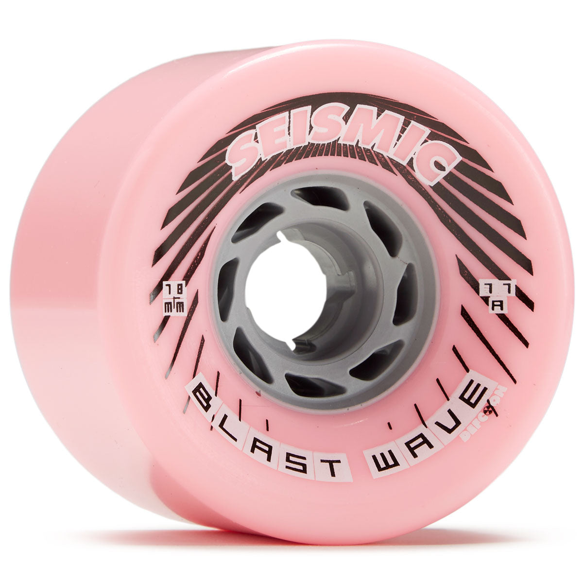 Seismic Blast Wave 77a Longboard Wheels - Bubblegum - 78mm image 1