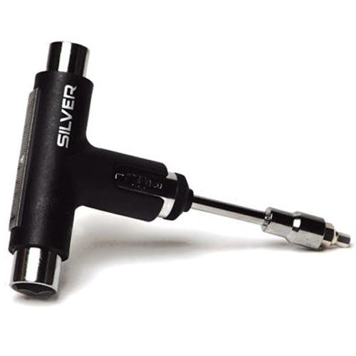 Silver Premium Skateboard Tool - Black image 1