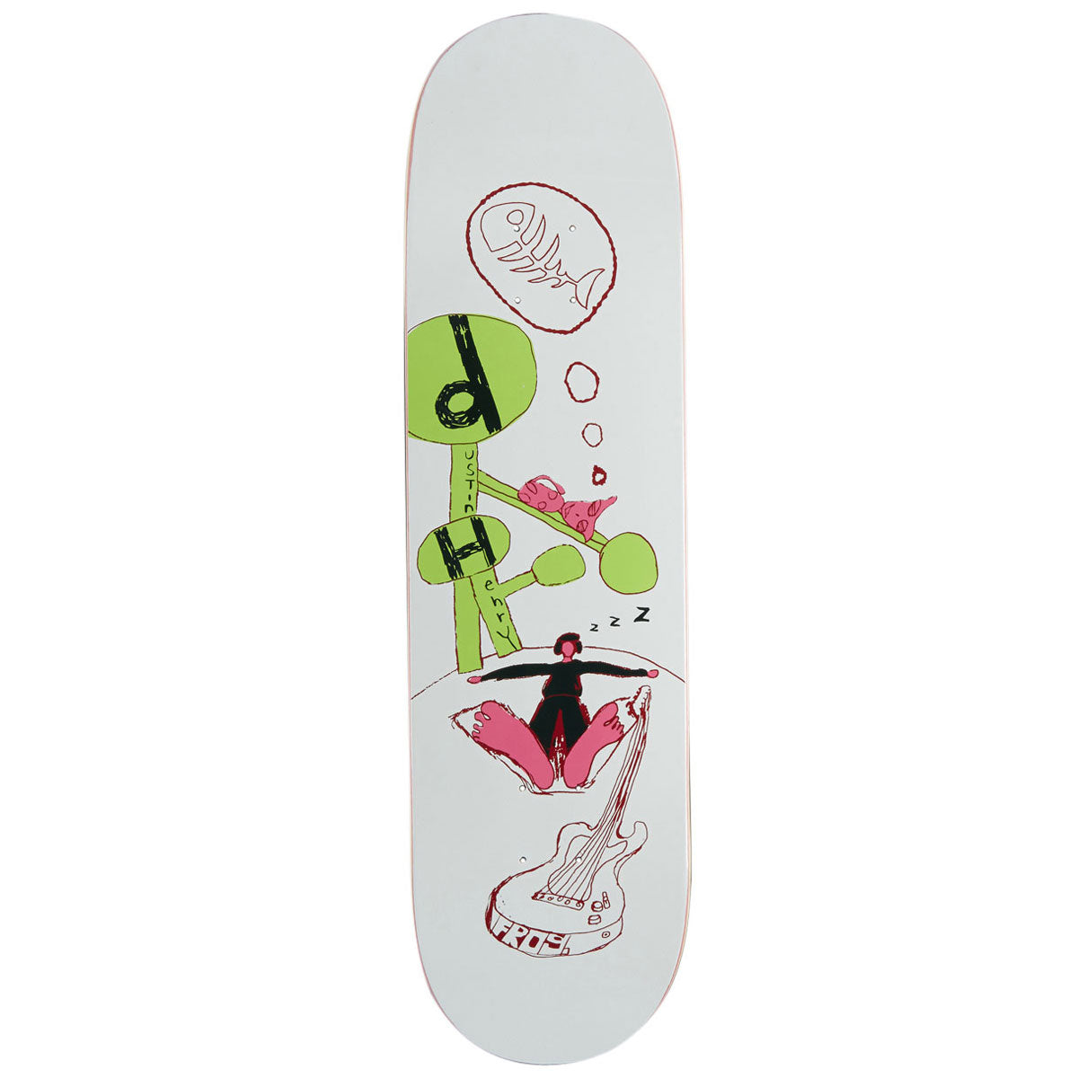 Frog Snoozer Dustin Henry Skateboard Deck - 8.25