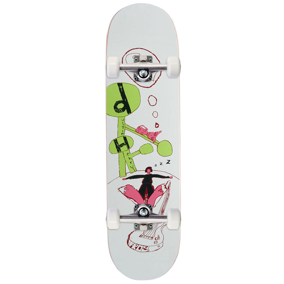 Frog Snoozer Dustin Henry Skateboard Complete - 8.50