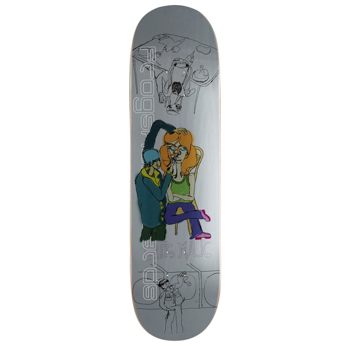 Frog Make Up Artist Chris Millic Skateboard Deck - 8.38