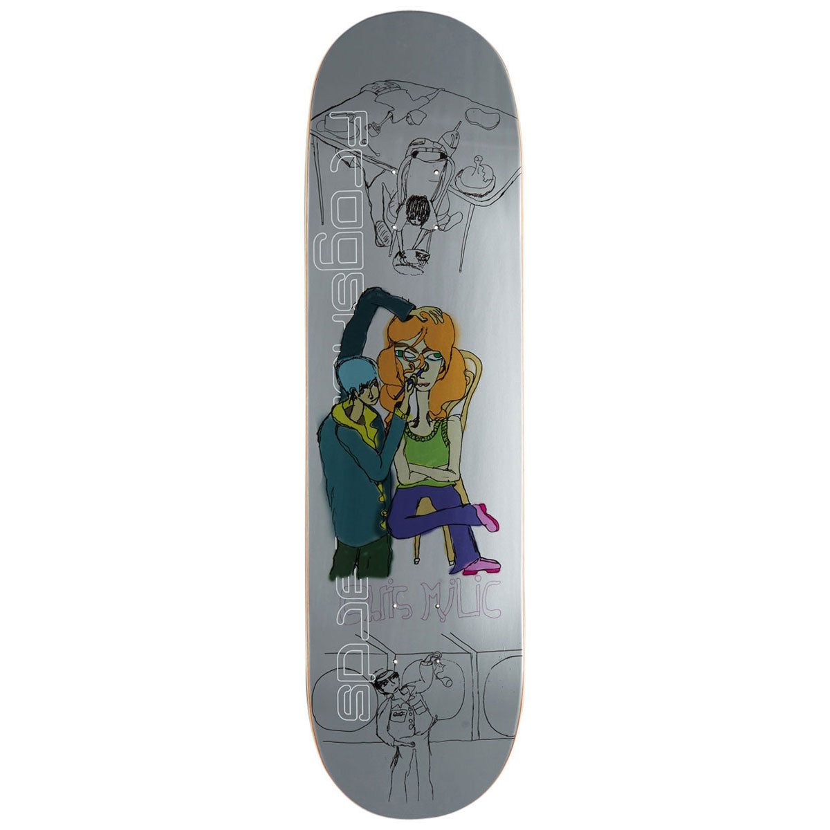 Frog Make Up Artist Chris Millic Skateboard Deck - 8.50
