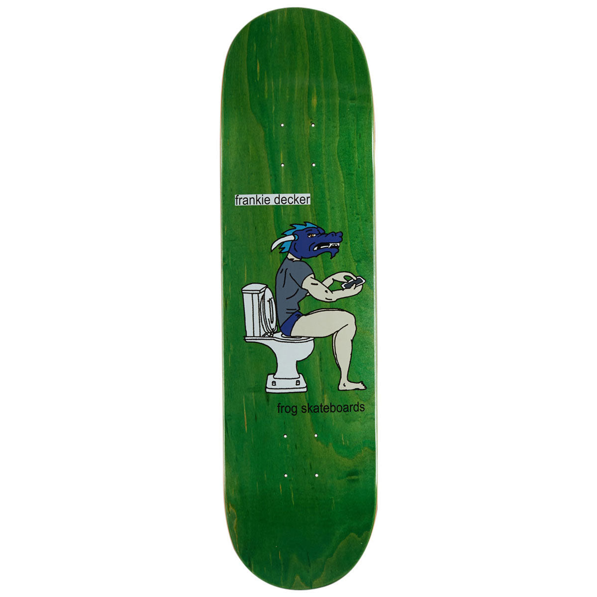 Frog Locked In Frankie Decker Skateboard Deck - 8.25