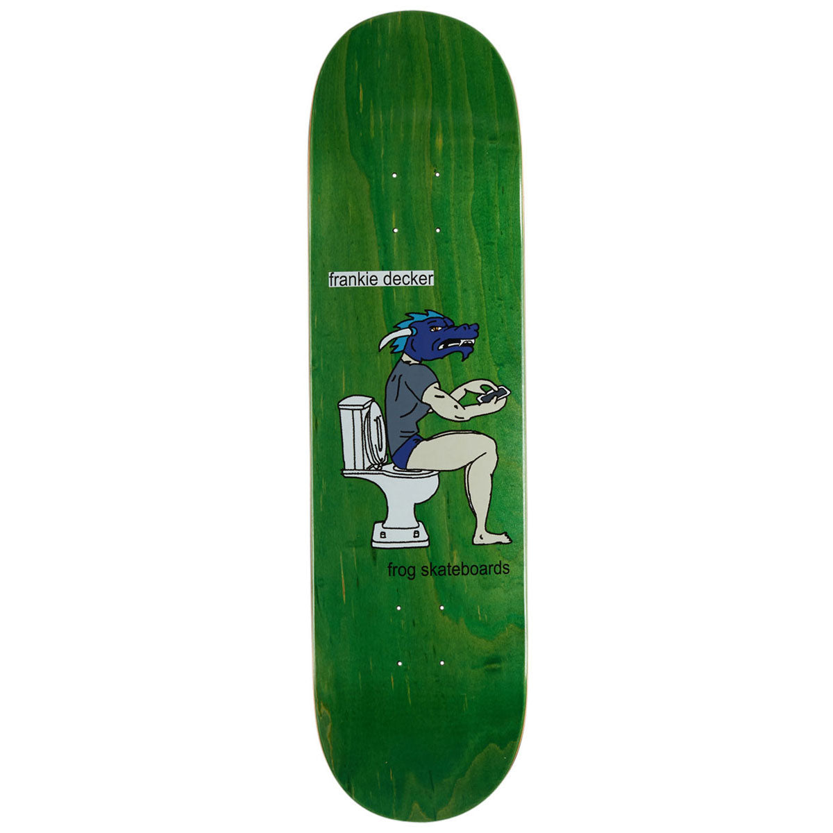 Frog Locked In Frankie Decker Skateboard Deck - 8.50