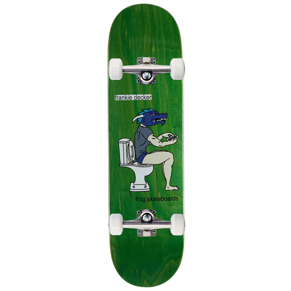 Frog Locked In Frankie Decker Skateboard Complete - 8.50