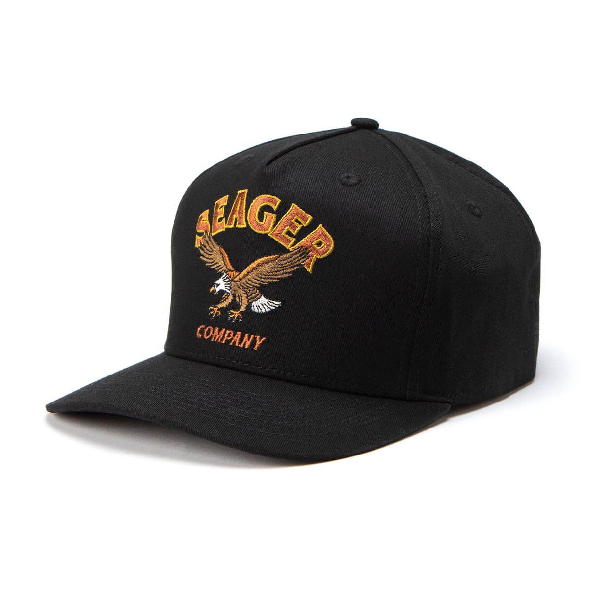 Seager Bradley Snapback Hat - Black image 1