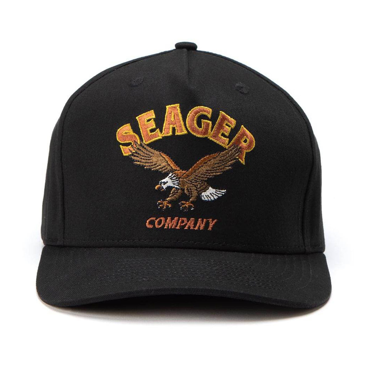 Seager Bradley Snapback Hat - Black image 3