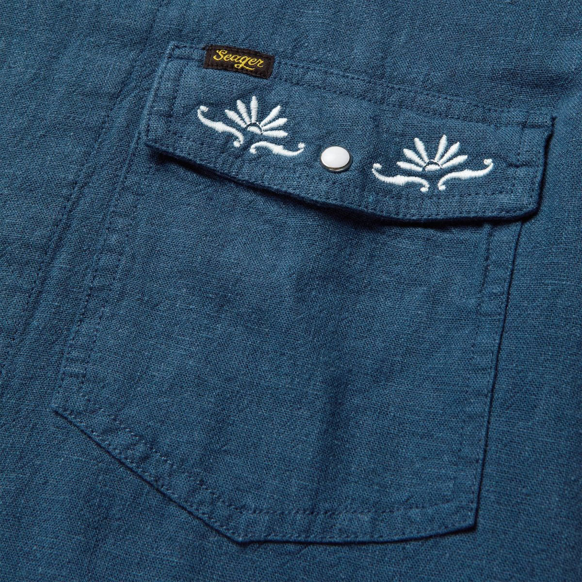 Seager Whippersnapper Shirt - Navy Blue image 5