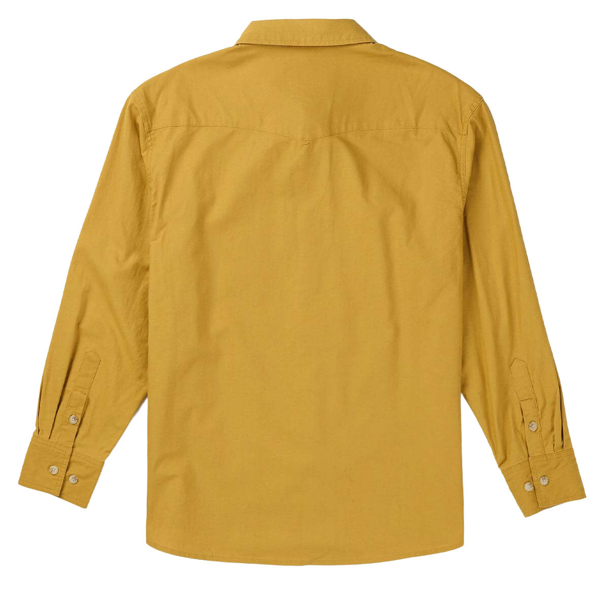 Seager Chief Long Sleeve Over Shirt - Washed Amber Gold image 2