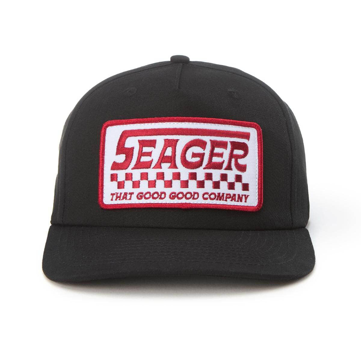 Seager 74 Snapback Hat - Black image 3