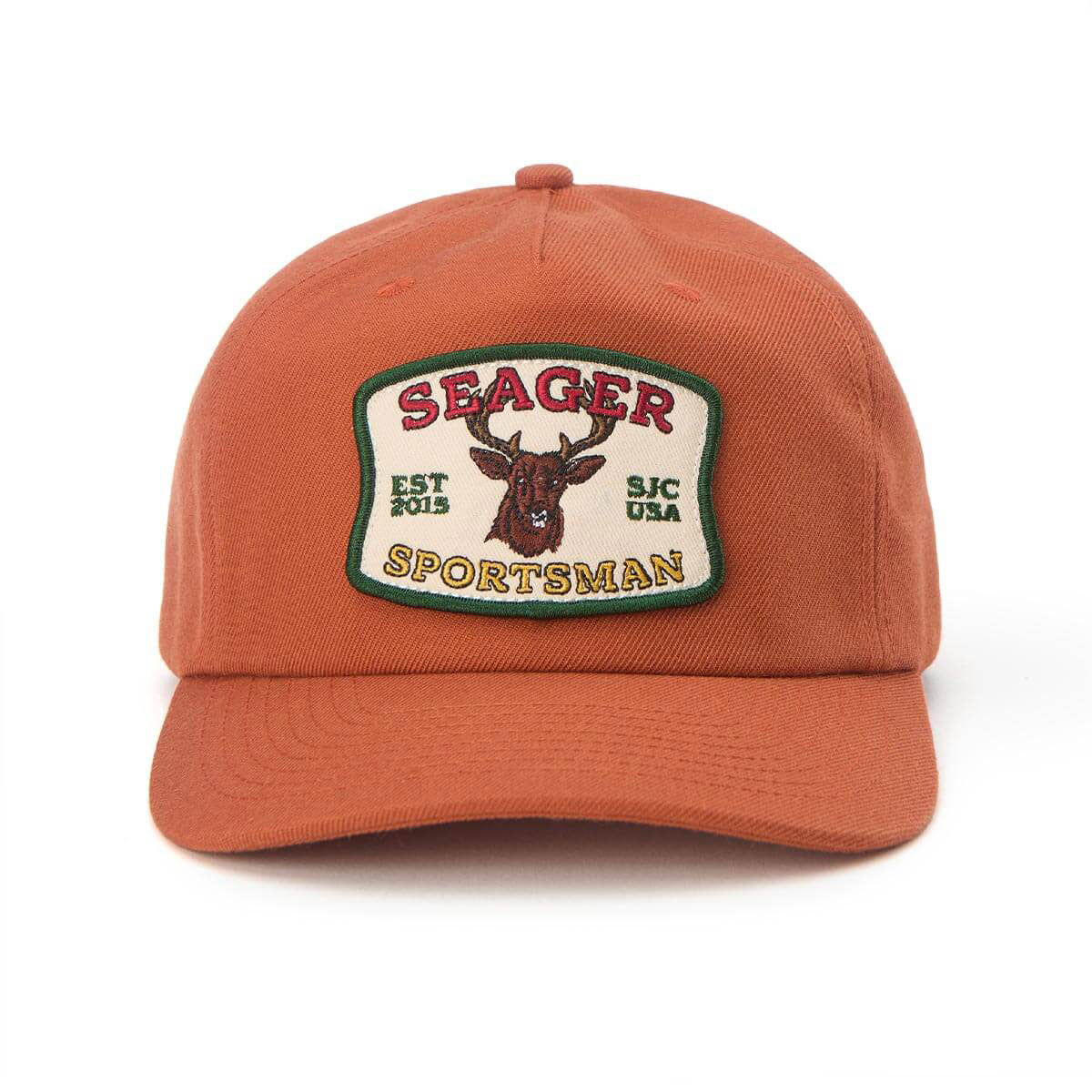 Seager Sportsman Snapback Hat - Orange image 3
