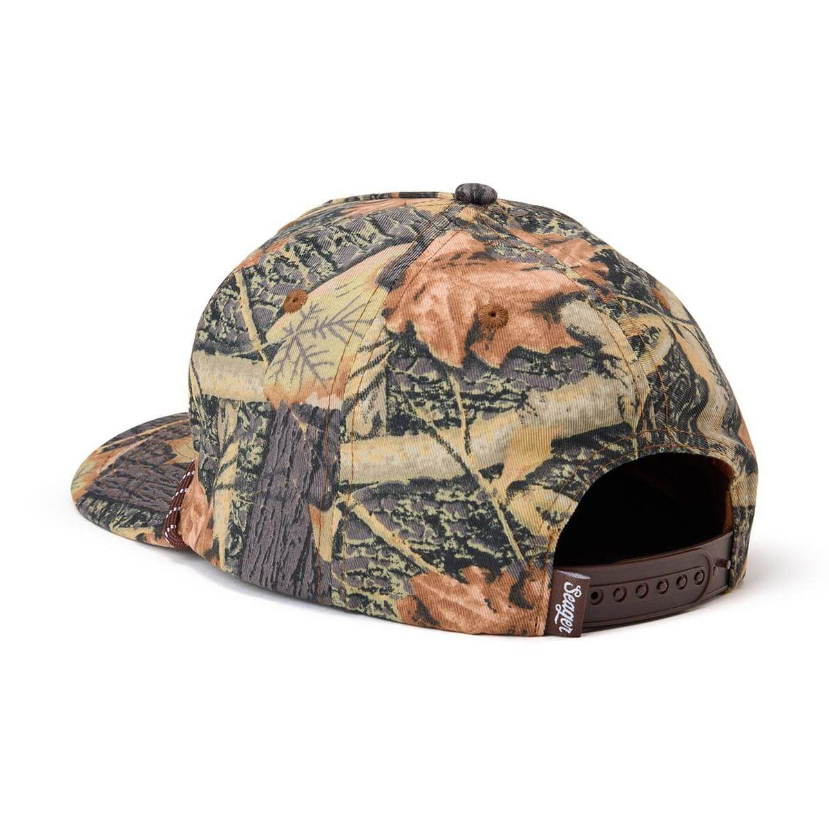 Seager Branded Snapback Hat - SJC Camo image 2