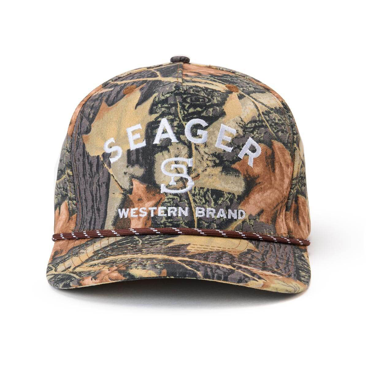 Seager Branded Snapback Hat - SJC Camo image 3