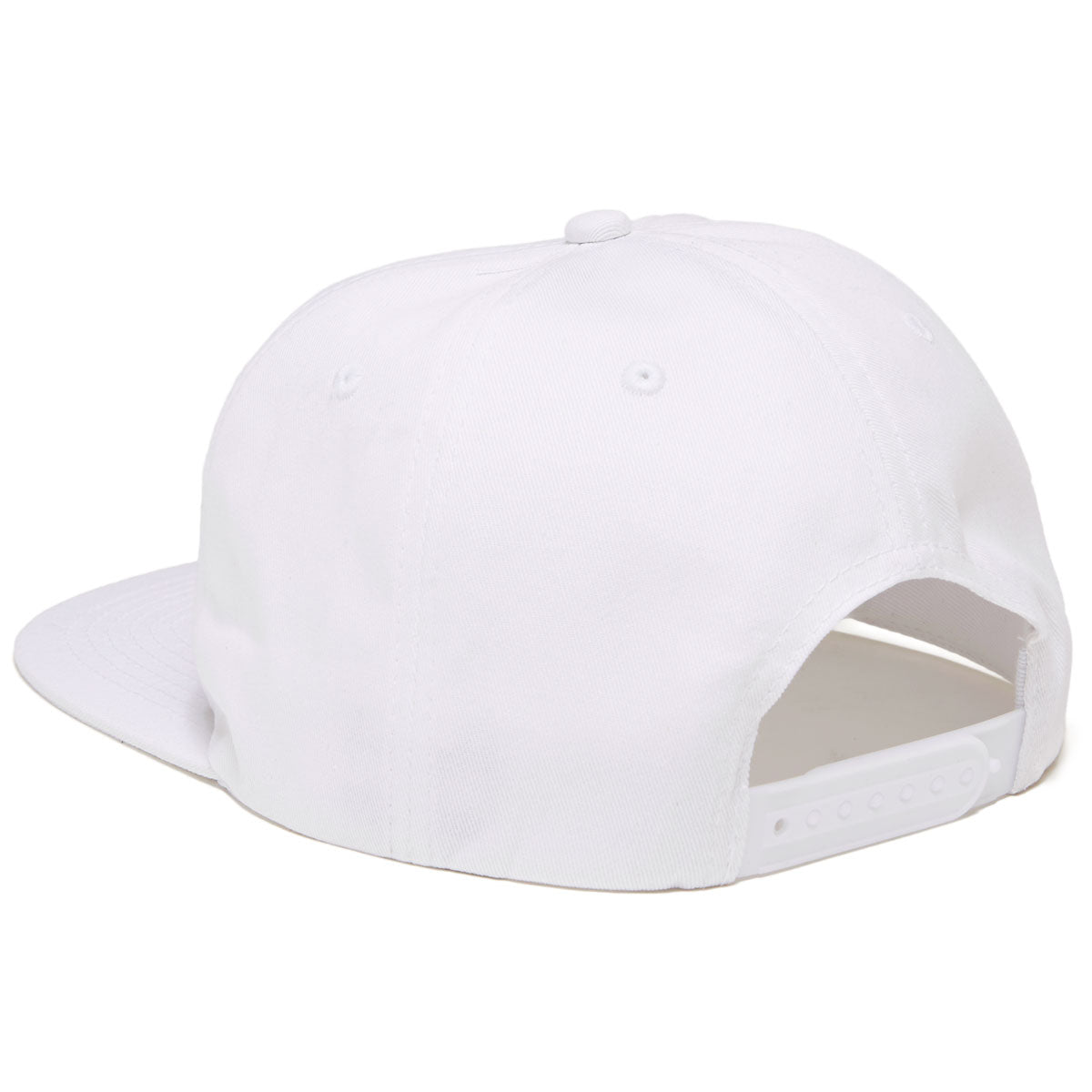 Thrasher Mag Logo Snapback Hat - White image 2