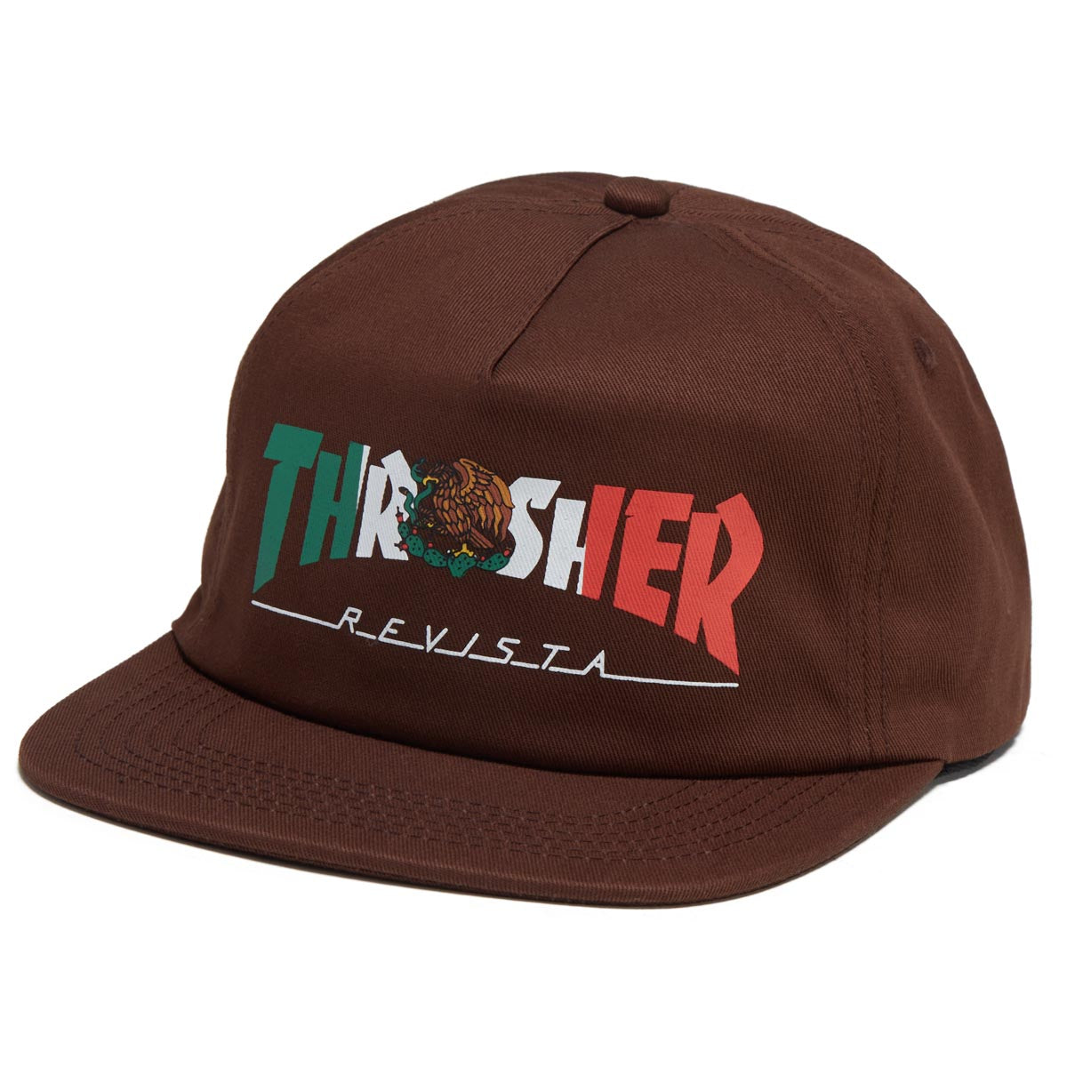 Thrasher Mexico Revista Hat - Brown image 1