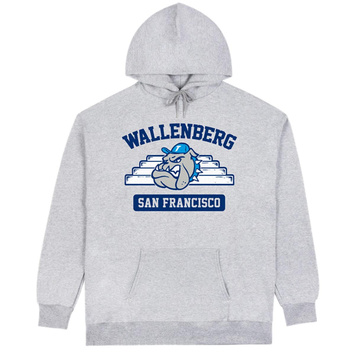 Thrasher Wallenberg Hoodie - Sports Grey image 1