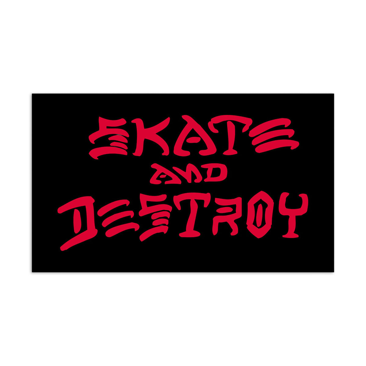 Thrasher Skate And Destroy Large Sticker image 1
