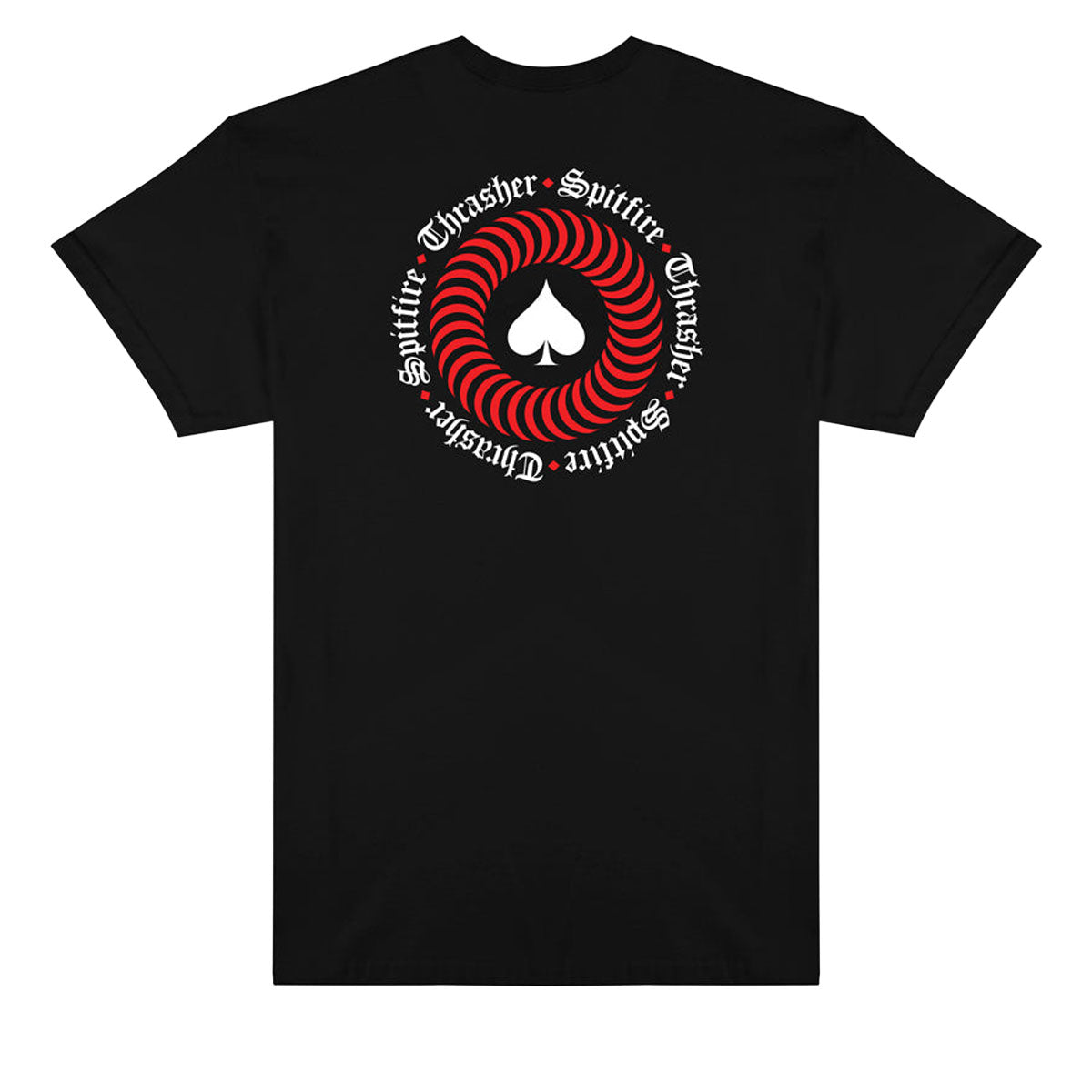 Thrasher x Spitfire The End Oath T-Shirt - Black image 2