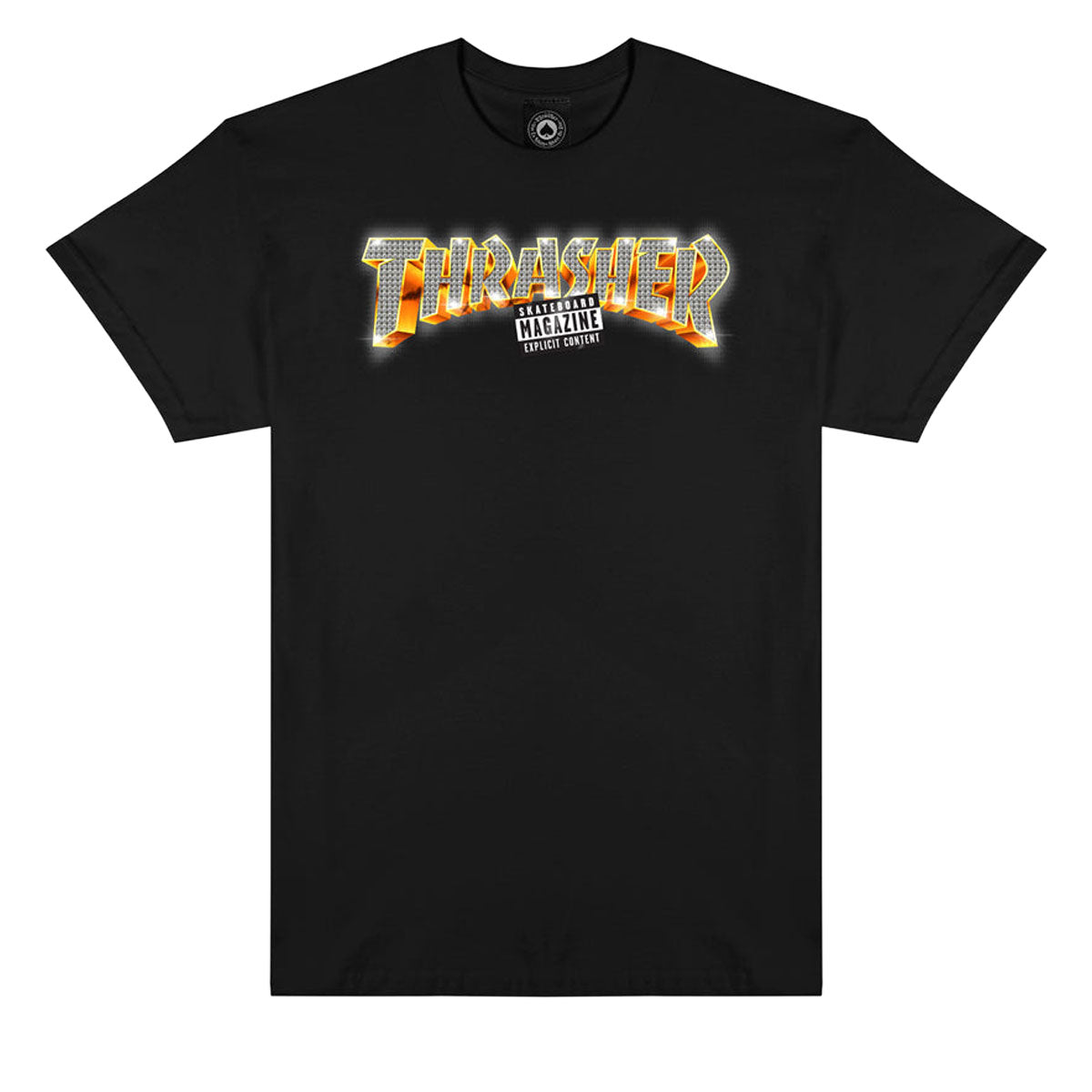 Thrasher Explicit T-Shirt - Black image 1