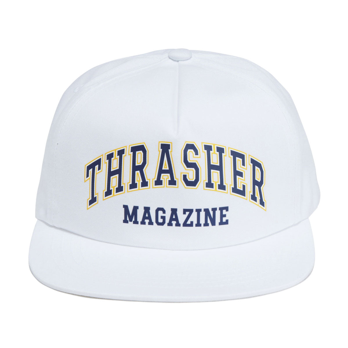 Thrasher Dropout Snapback Hat - White image 5