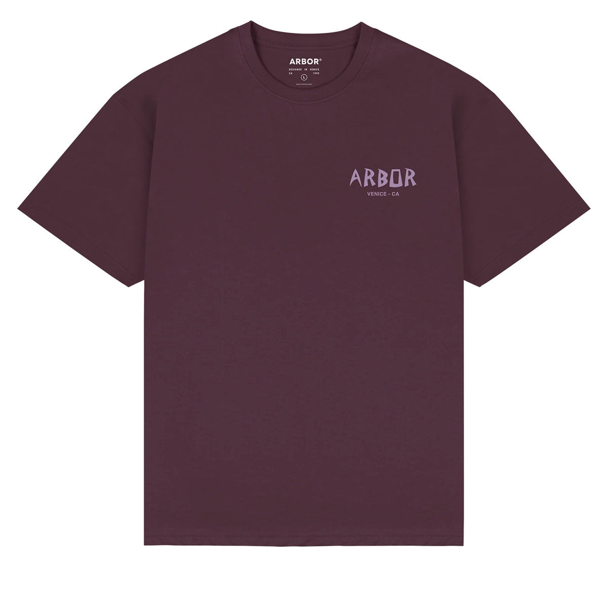 Arbor Deathcard T-Shirt - Mulberry image 2