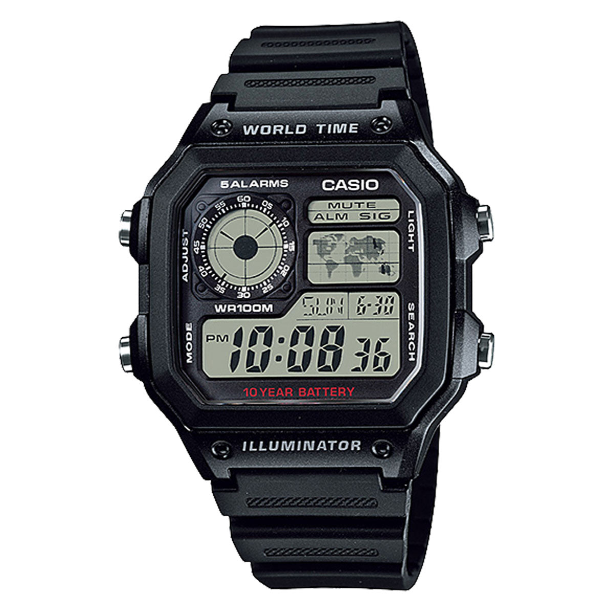 Casio AE1200WH-1A Watch image 1