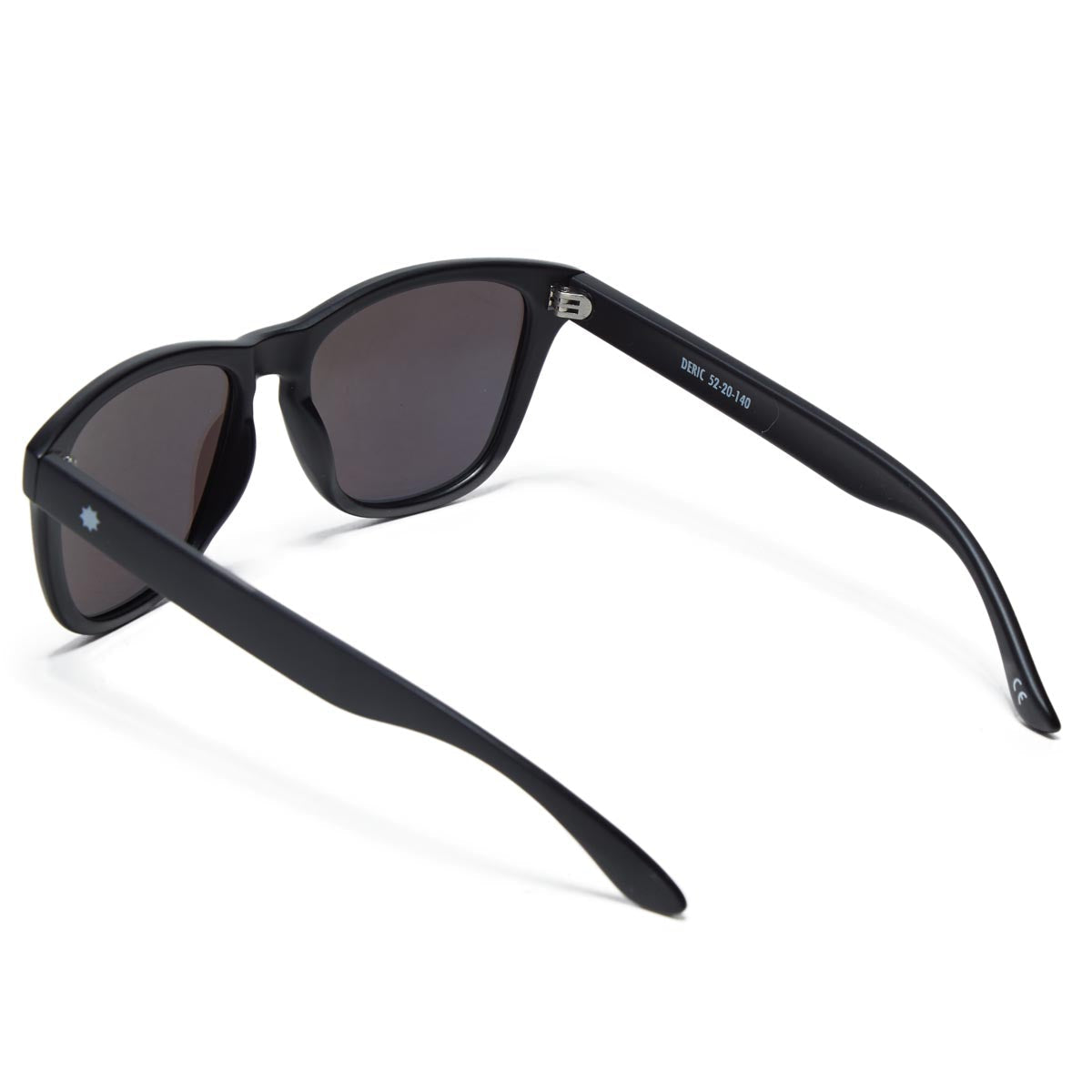 Glassy Deric Sunglasses - Matte Black/Gold Mirror image 2