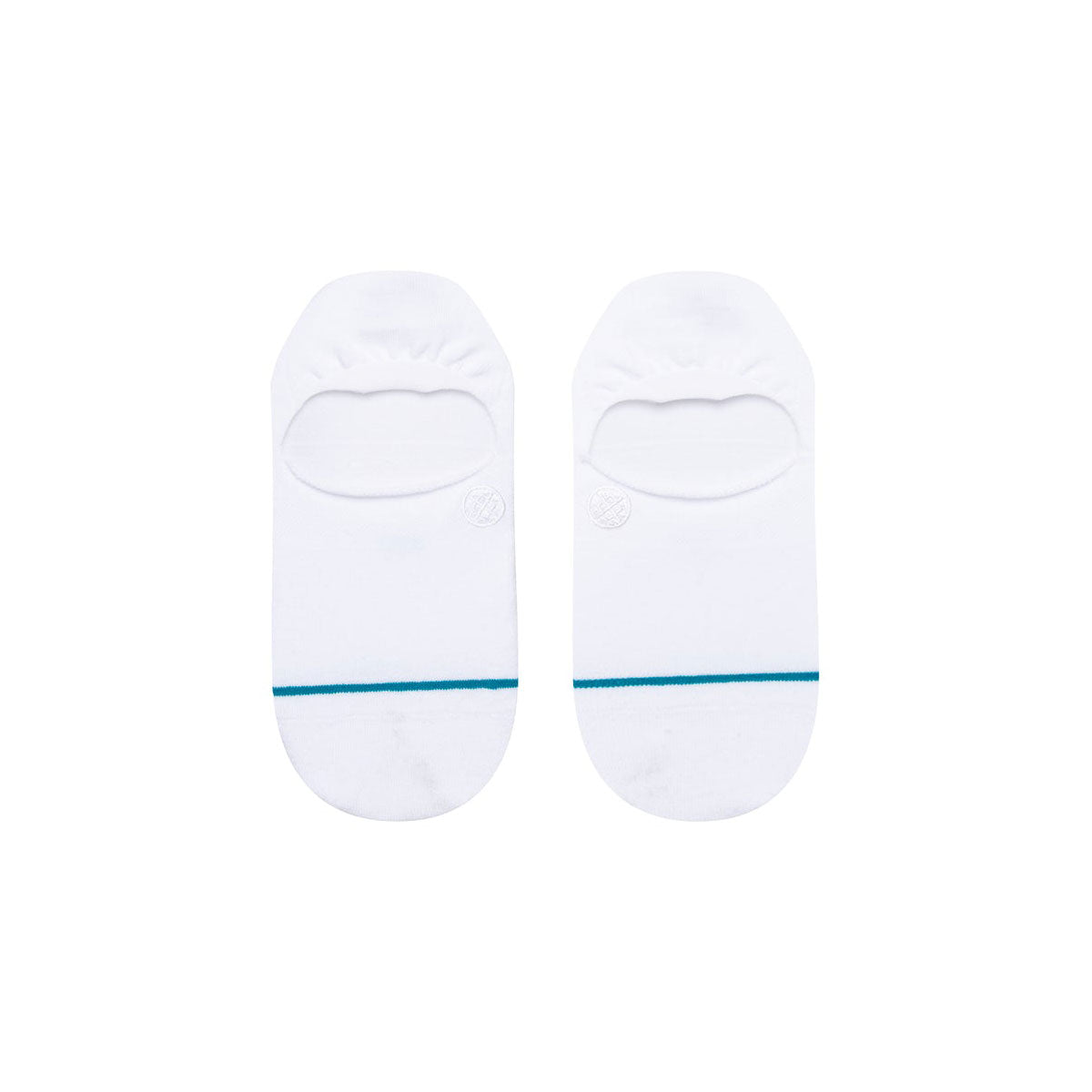 Stance Icon No Show Socks - White image 2
