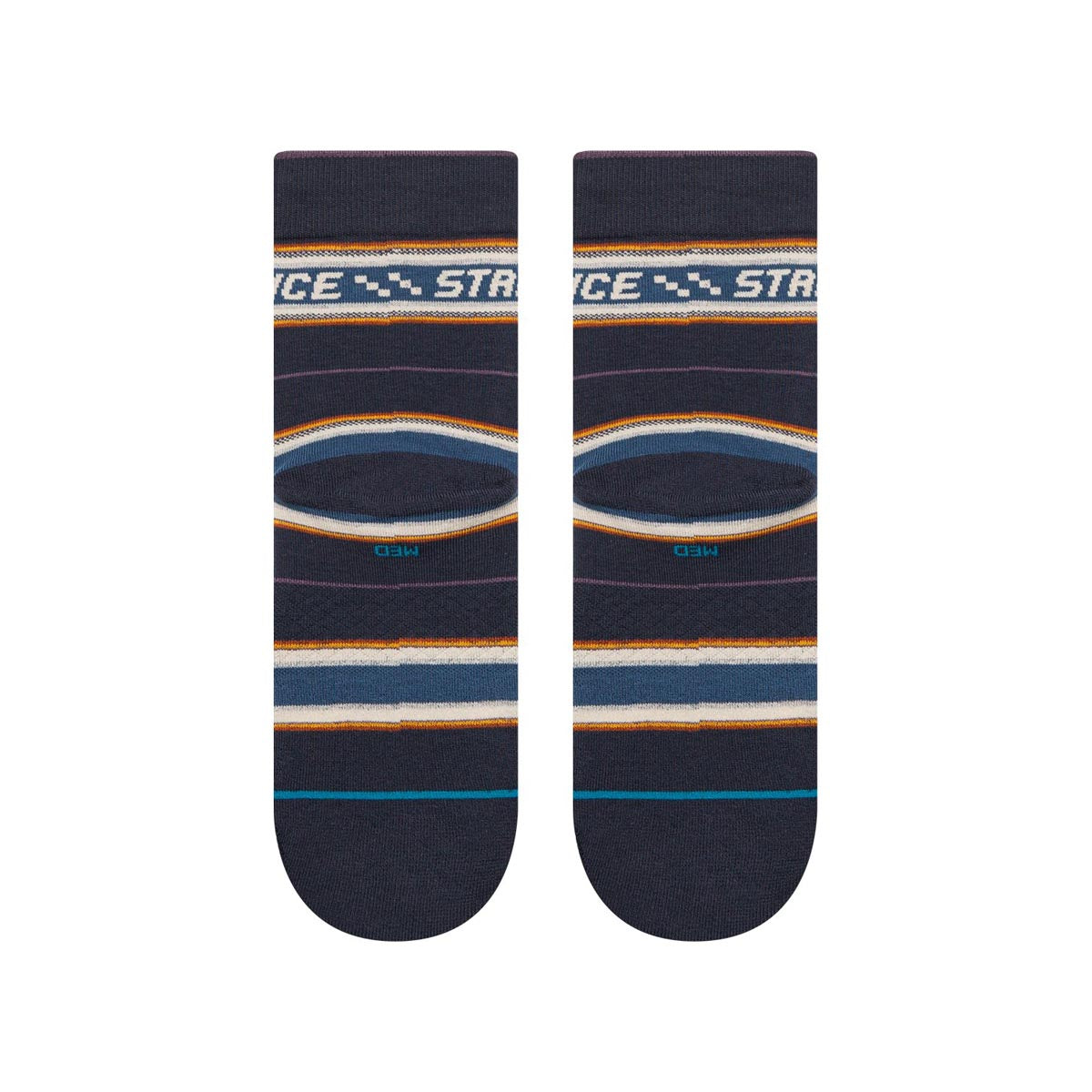 Stance Flowrider Quarter Socks - Navy image 3