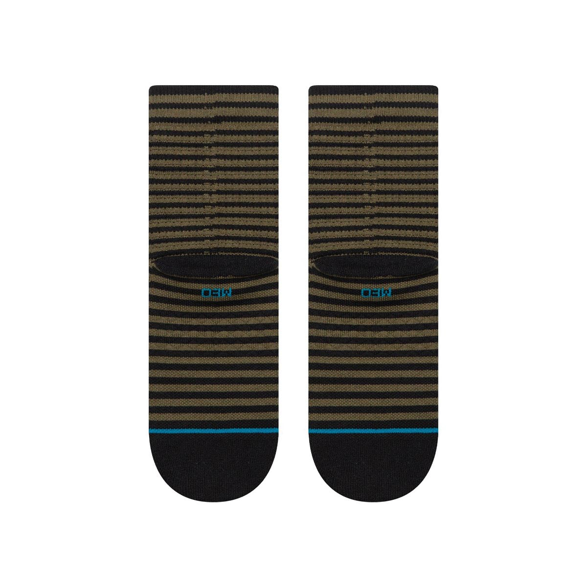 Stance Gregor Quarter Socks - Army Green image 3