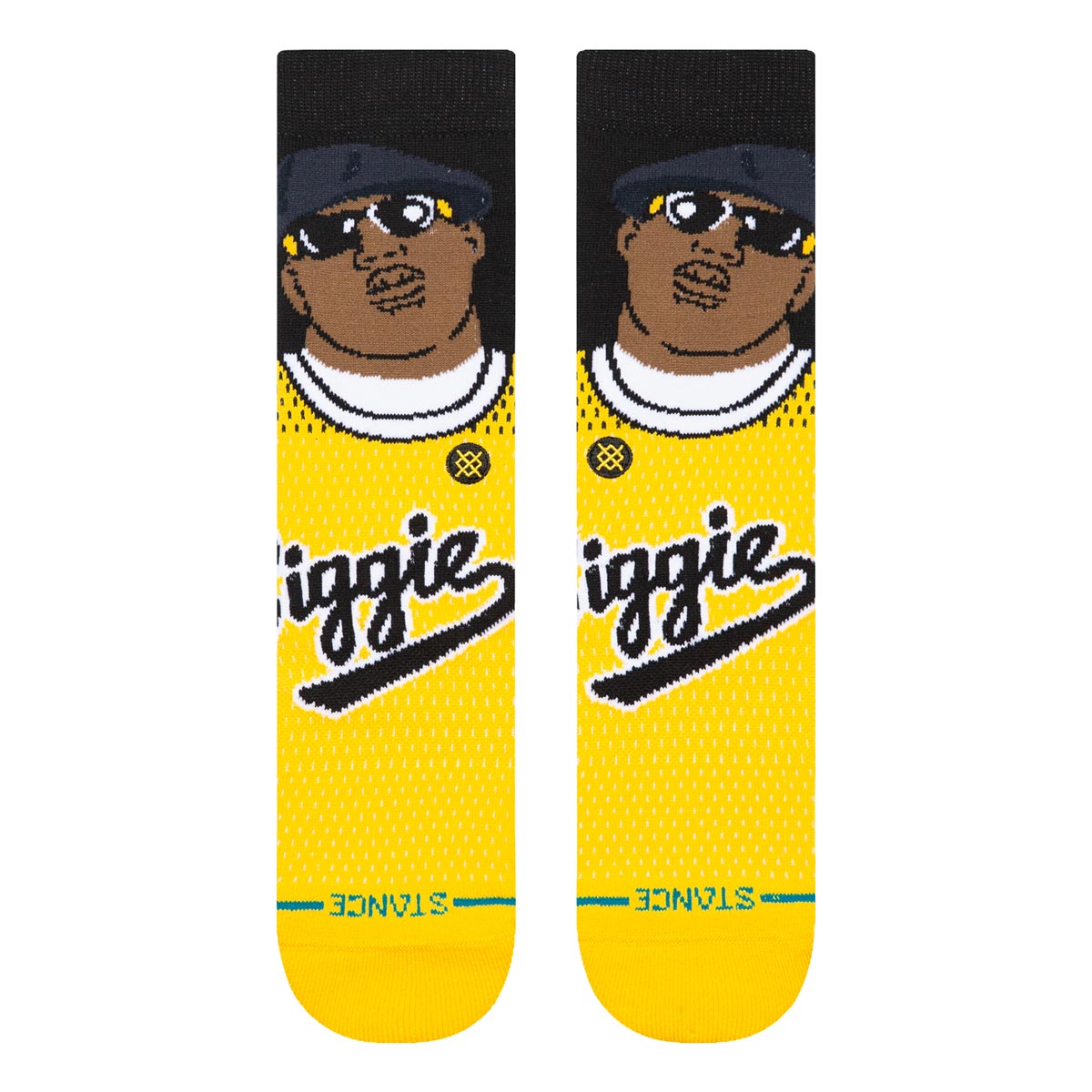 Stance Juicy Crew Socks - Yellow image 2