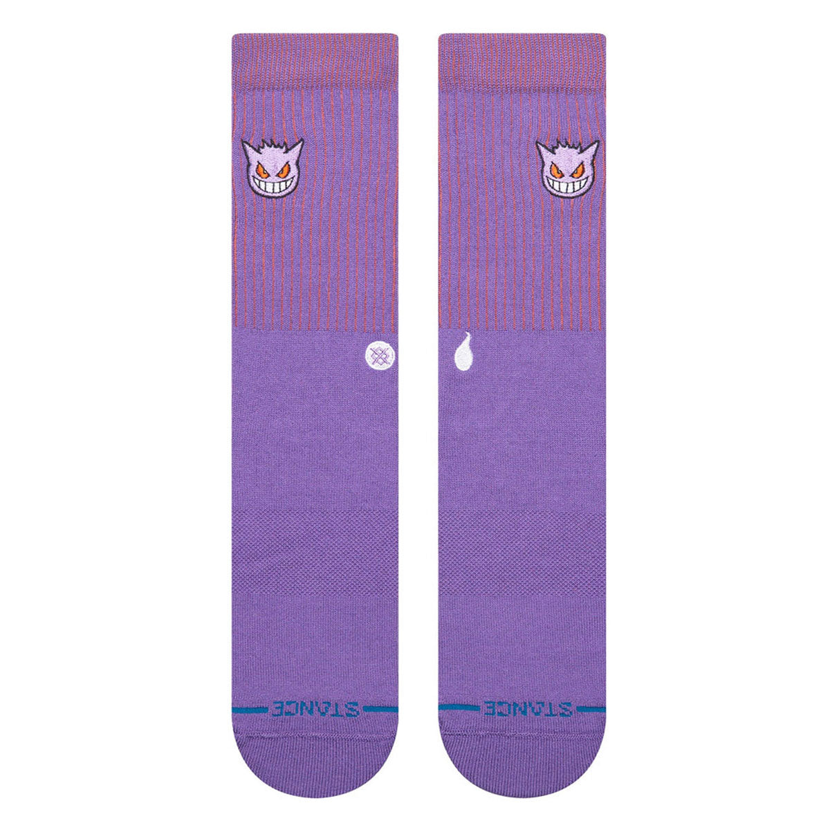 Stance x Pokemon Gengar Crew Socks - Purple image 2