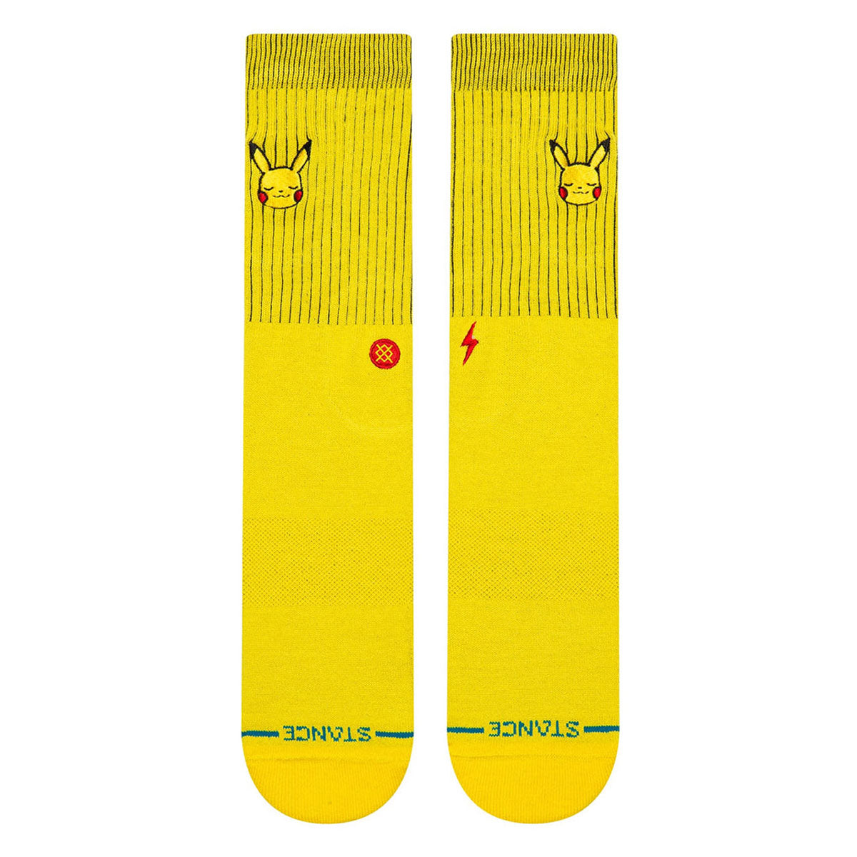Stance x Pokemon Pikachu Crew Socks - Yellow image 2