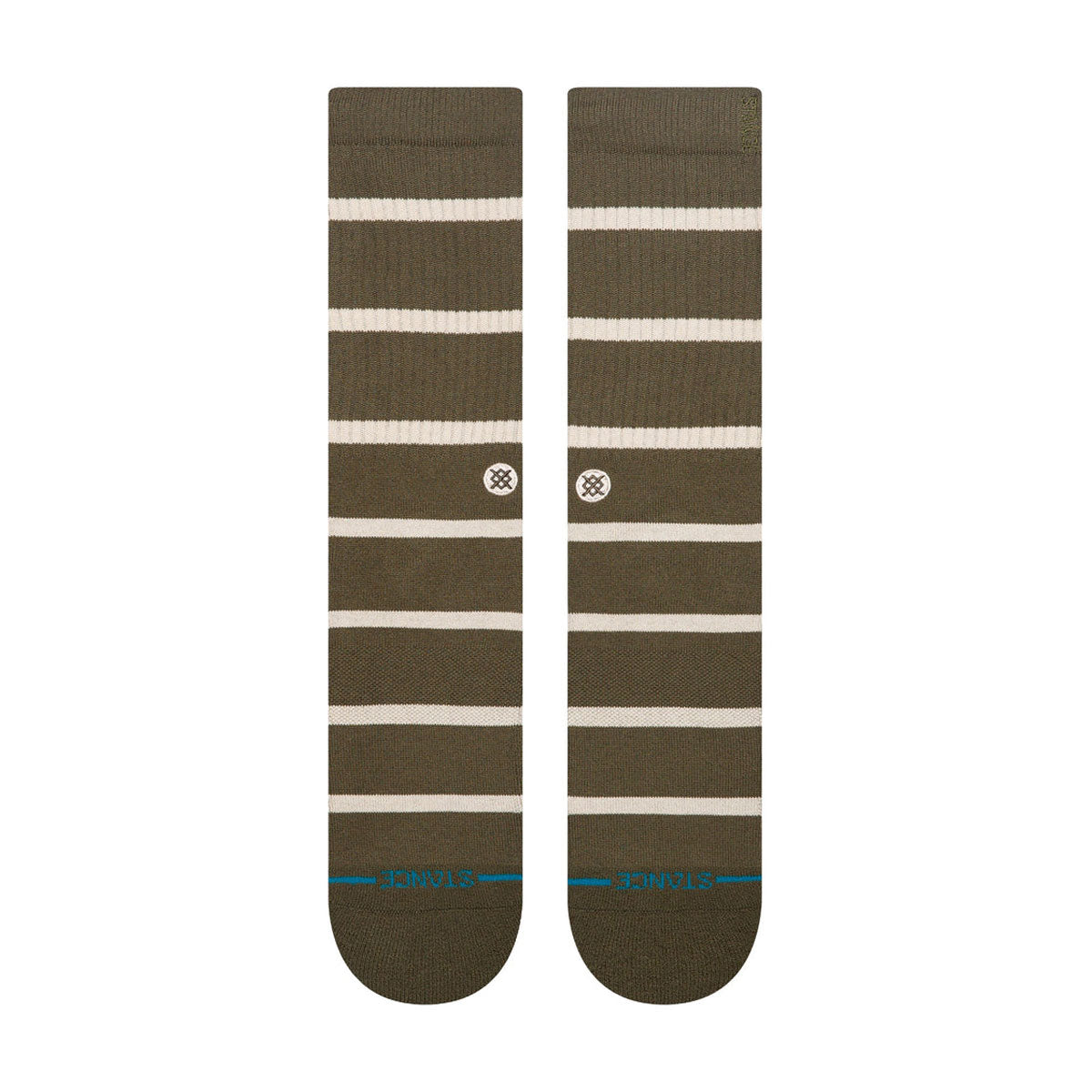 Stance Heritage Crew Socks - Olive image 1