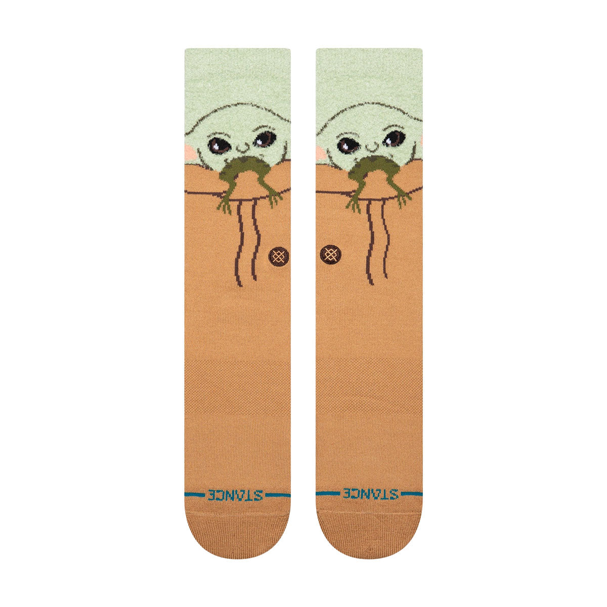 Stance Grogu Hungry Crew Socks - Green image 2