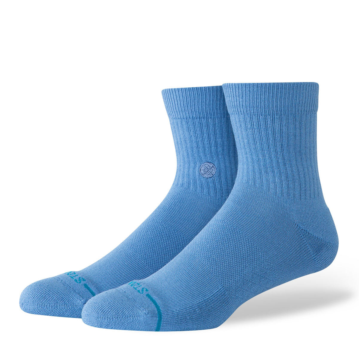 Stance Icon Quarter Socks - Capri Blue image 1