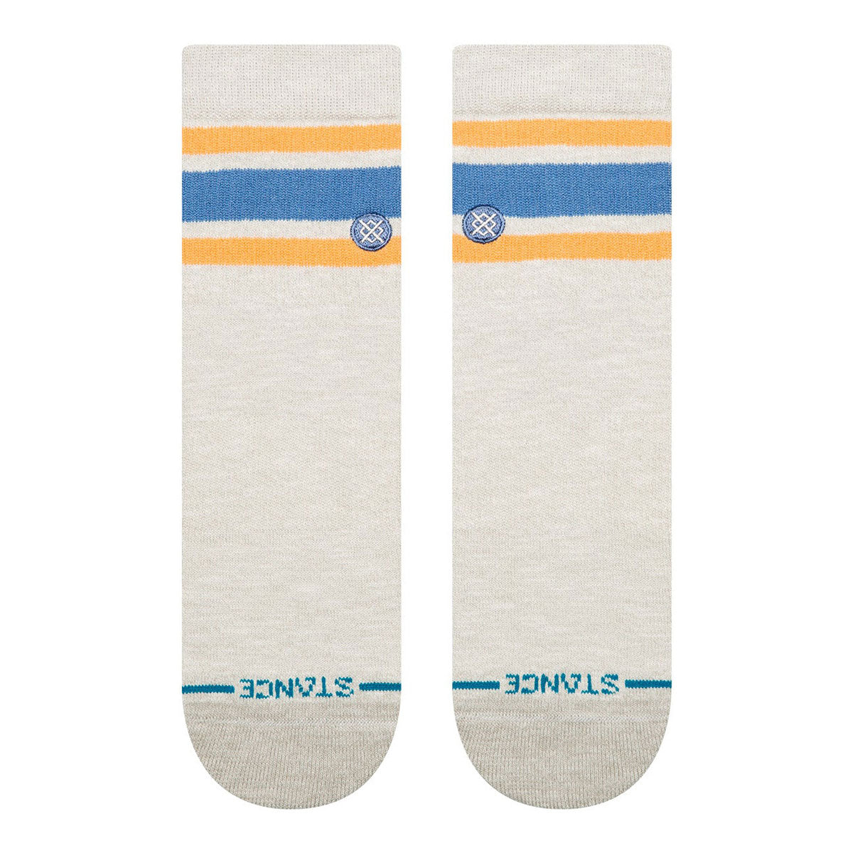 Stance Slub Boyd Quarter Socks - Heather Grey image 2