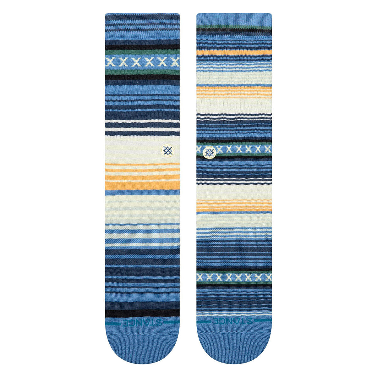 Stance Curren St Crew Socks - Capri Blue image 2