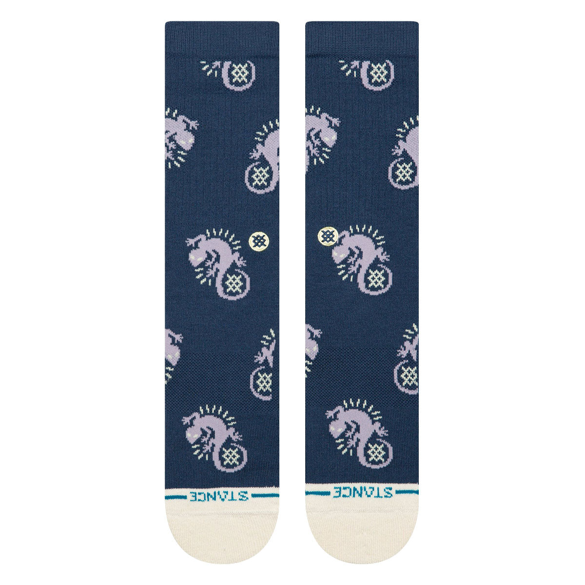 Stance Gecko Crew Socks - Purple image 2