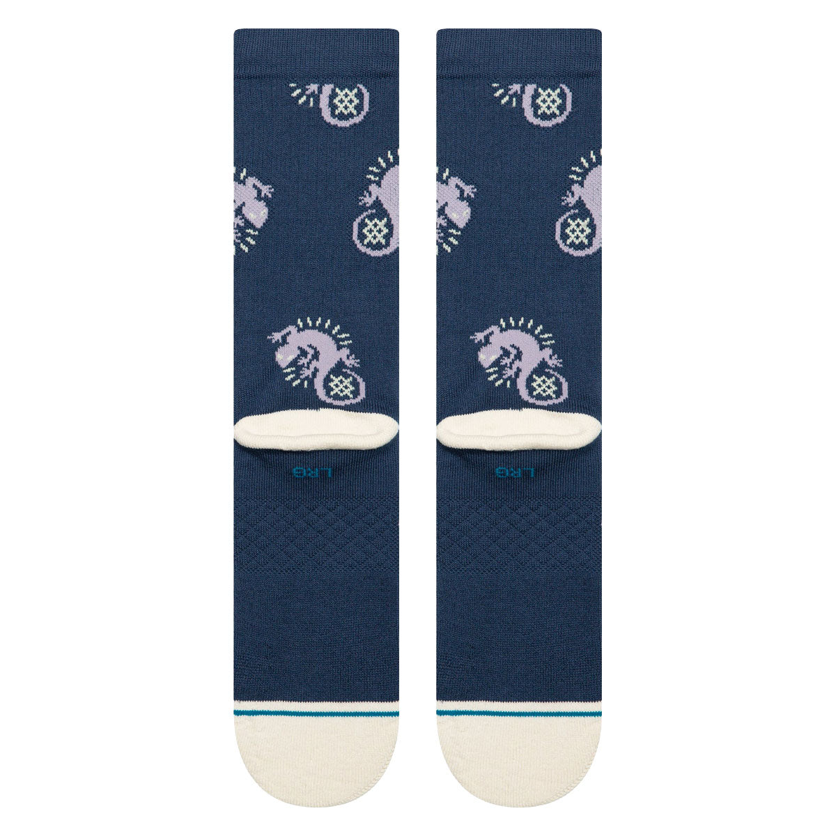Stance Gecko Crew Socks - Purple image 3