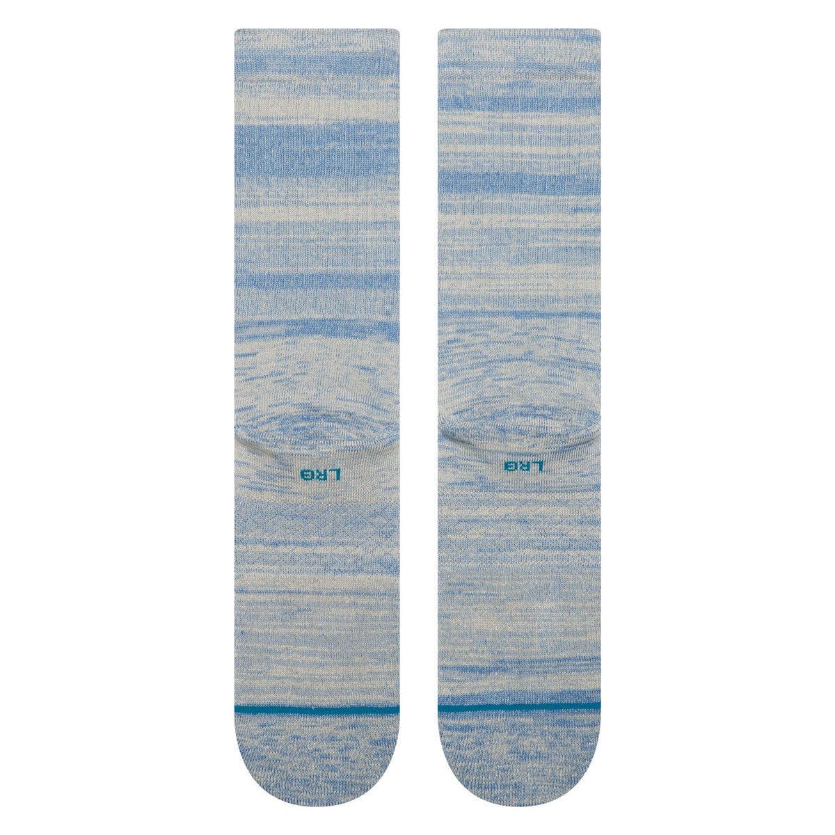 Stance Marled Crew Socks - Grey Blue image 3