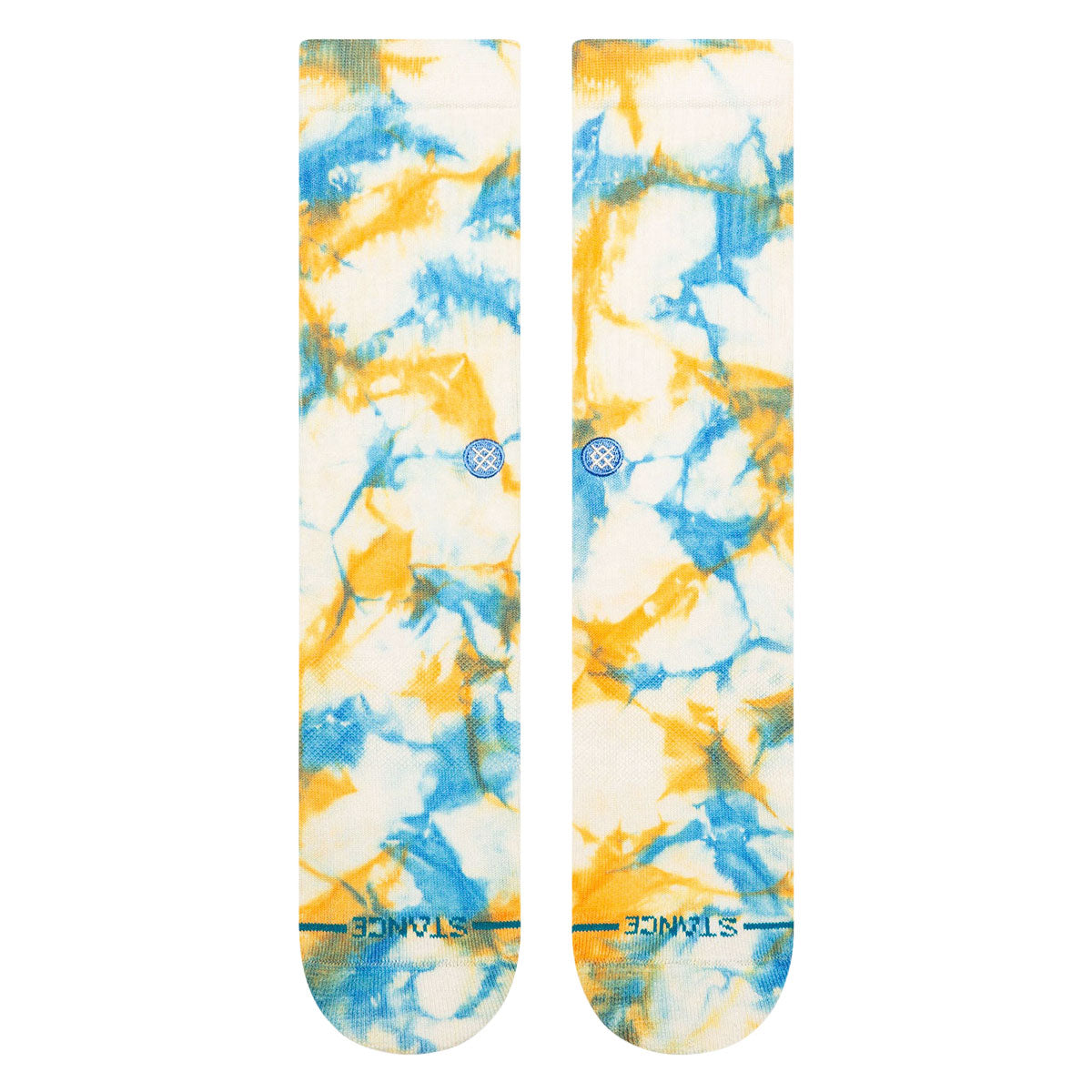 Stance Spotty Dye Crew Socks - Mango image 2